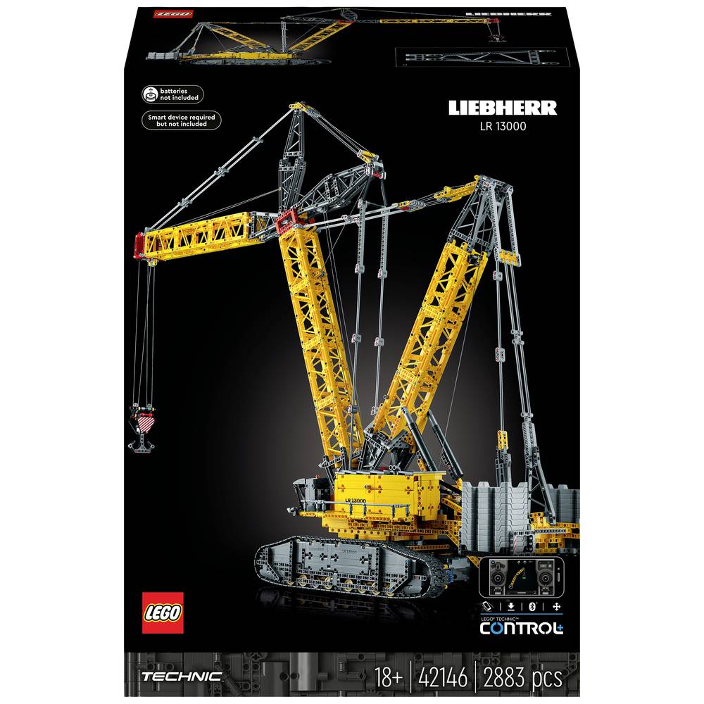 Image of 42146 LEGOÂ® TECHNIC Liebherr LR 13000 crawler crane