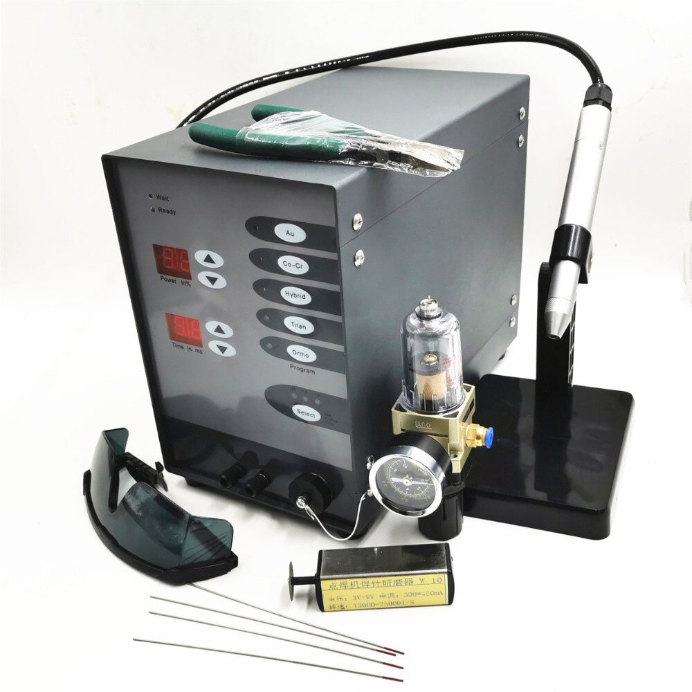 Image of AC 110V/220V Stainless Steel Spot welding Machine Automatic Numerical Control Pulse Argon Arc Welder Jewelry Spot Welder
