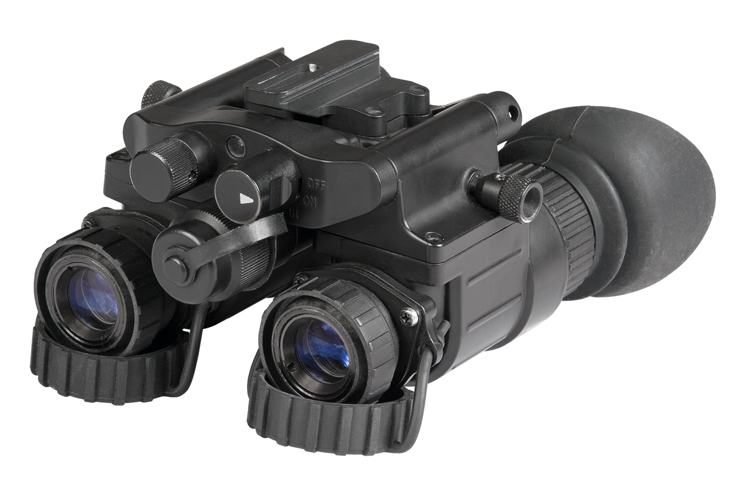 Image of AGM NVG-40 NW1 Dual Tube Night Vision Goggle Black ID 810027779410