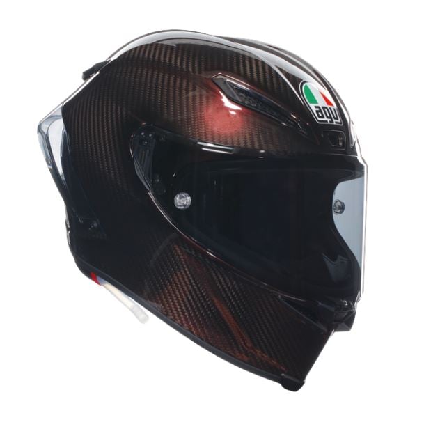 Image of AGV Pista GP RR E2206 DOT MPLK Mono Red Carbon 011 Full Face Helmet Size 2XL EN