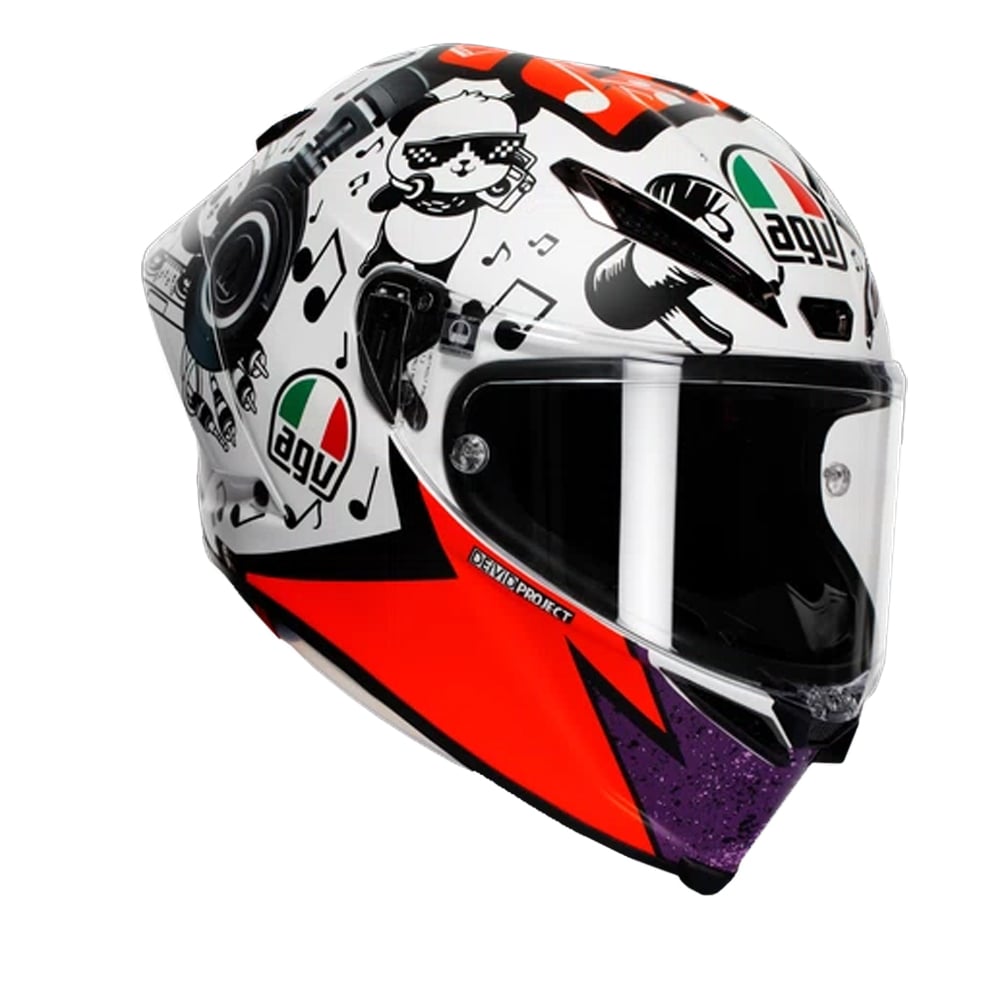 Image of AGV Pista GP RR Guevara Motegi 2022 Replica Full Face Helmet Talla 2XL