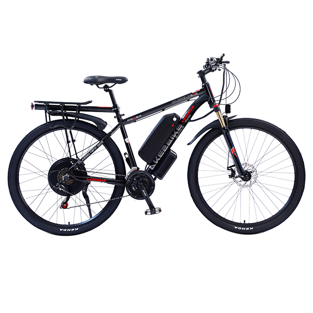 Image of AKEZ 29-inch Electric Bike 1000W 48V 13AH Black