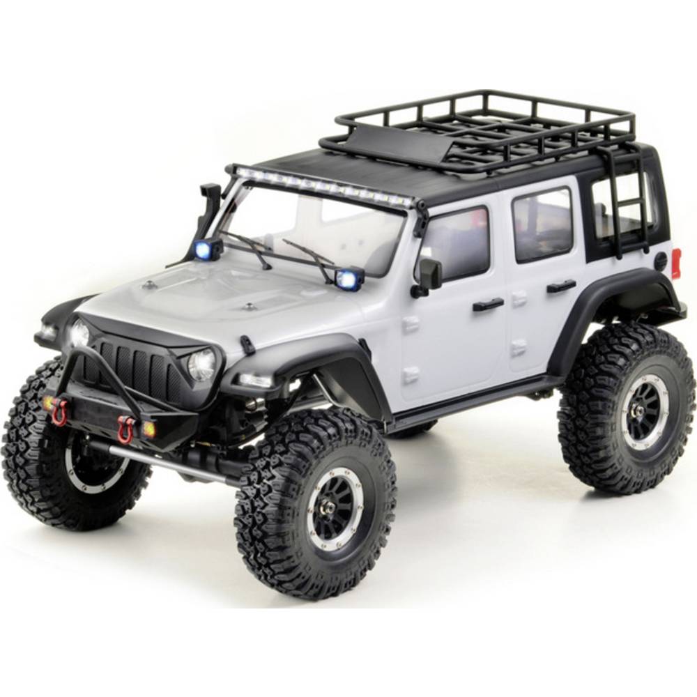 Image of Absima CR34 Chassis Brushed 1:10 RC model car for beginners Electric Crawler 4WD RtR 24 GHz