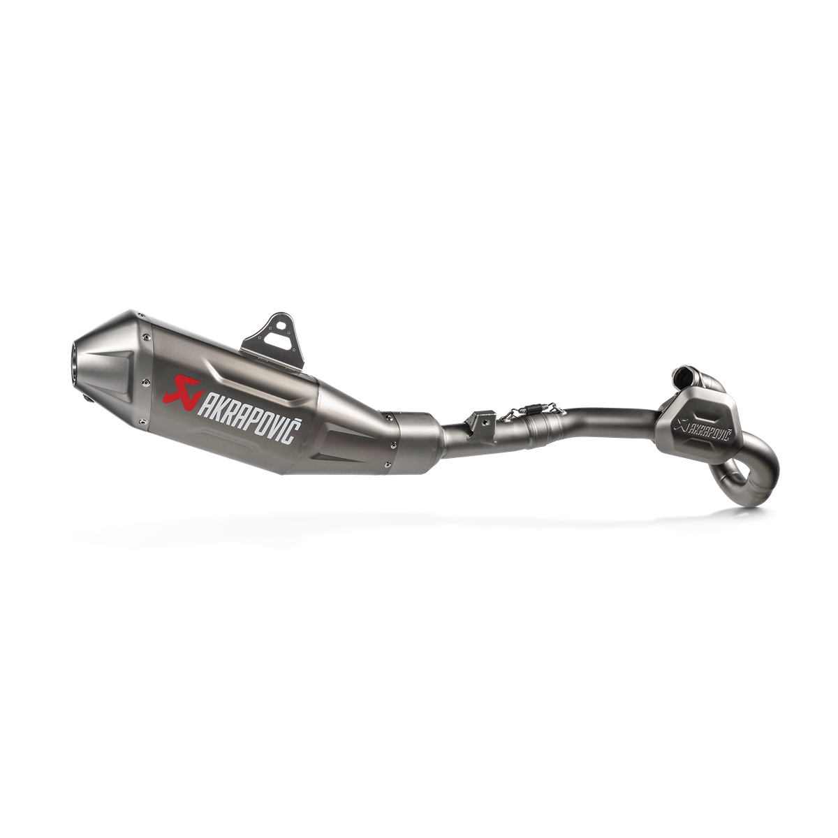 Image of Akrapovic Evolution Line(Titanium) CRF450R/RX 2021- (S-H4MET16-FDHLTA) Taille