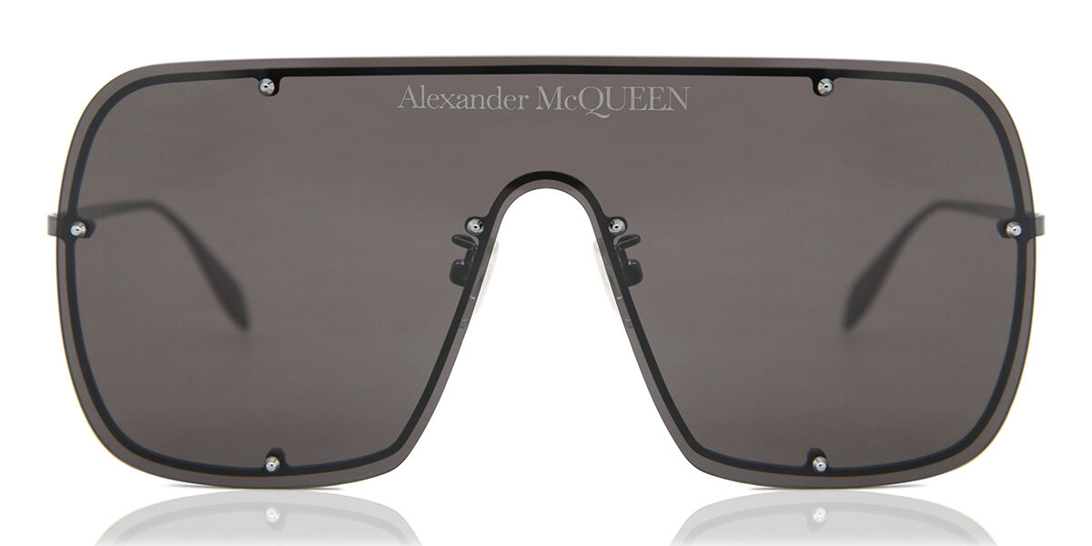 Image of Alexander McQueen AM0362S 001 Óculos de Sol Cinzas Masculino BRLPT
