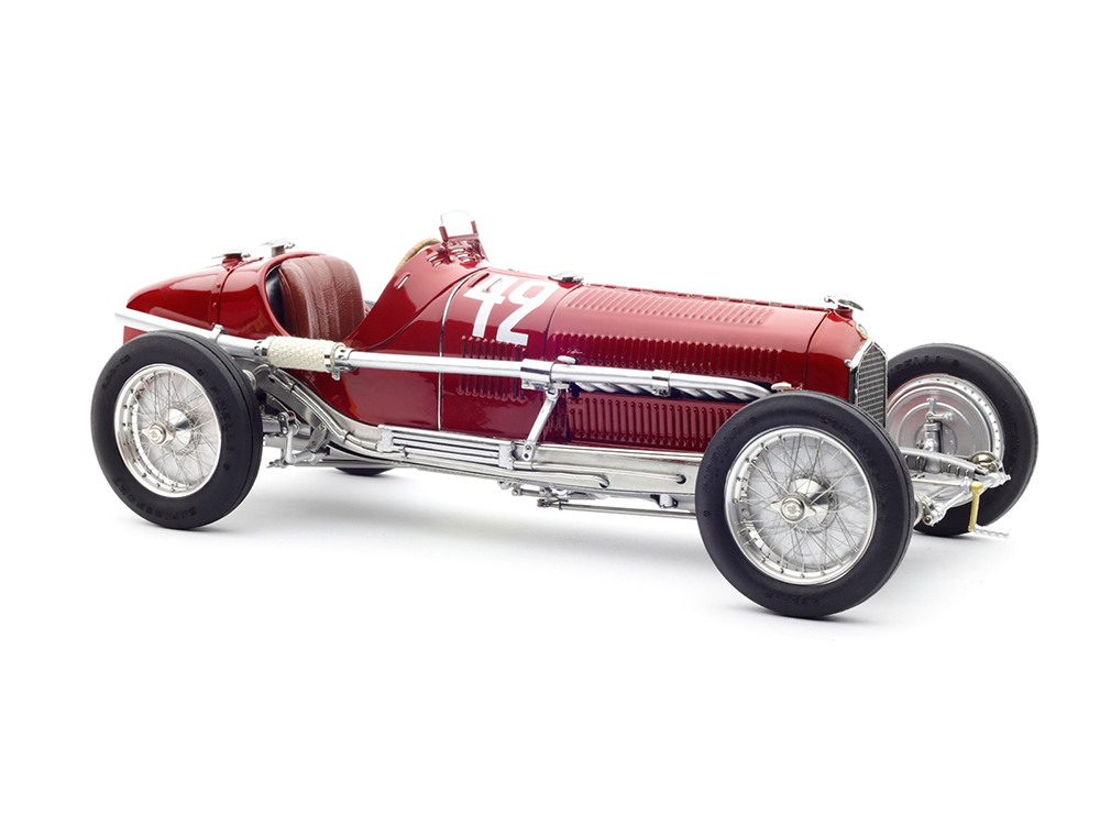 Image of Alfa Romeo Tipo B (P3) 42 Louis Chiron Winner "Marseille GP" (1933) Limited Edition to 1000 pieces Worldwide 1/18 Diecast Model Car by CMC