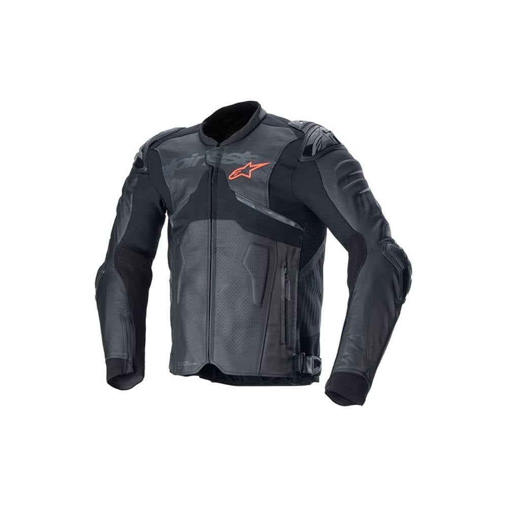 Image of Alpinestars Atem V5 Leather Jacket Black Size 48 ID 8059347340548