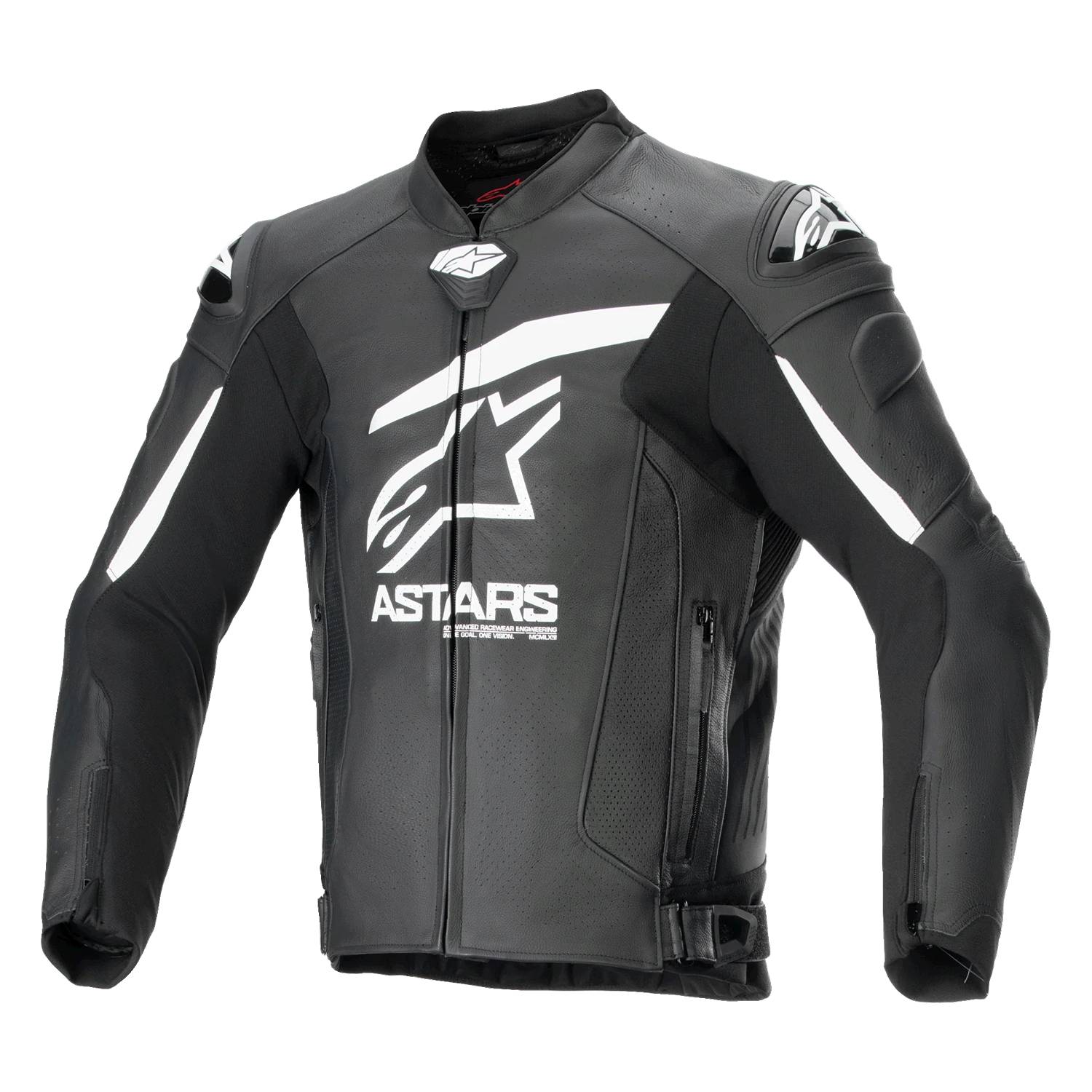 Image of Alpinestars GP Plus R V4 Airflow Leather Jacket Black White Größe 50