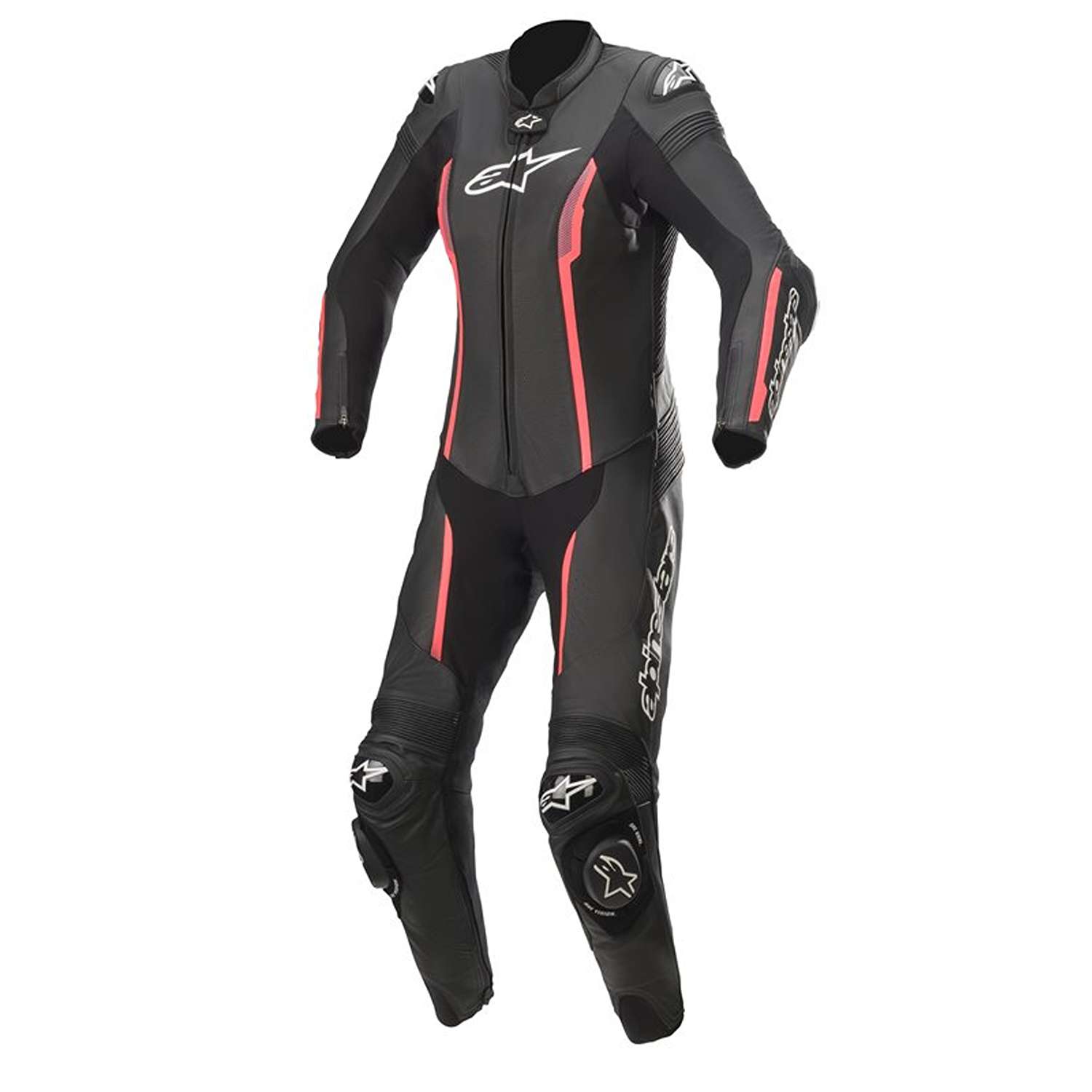 Image of Alpinestars Stella Missile V2 Suit 1Pc Black Diva Pink Slate Größe 38