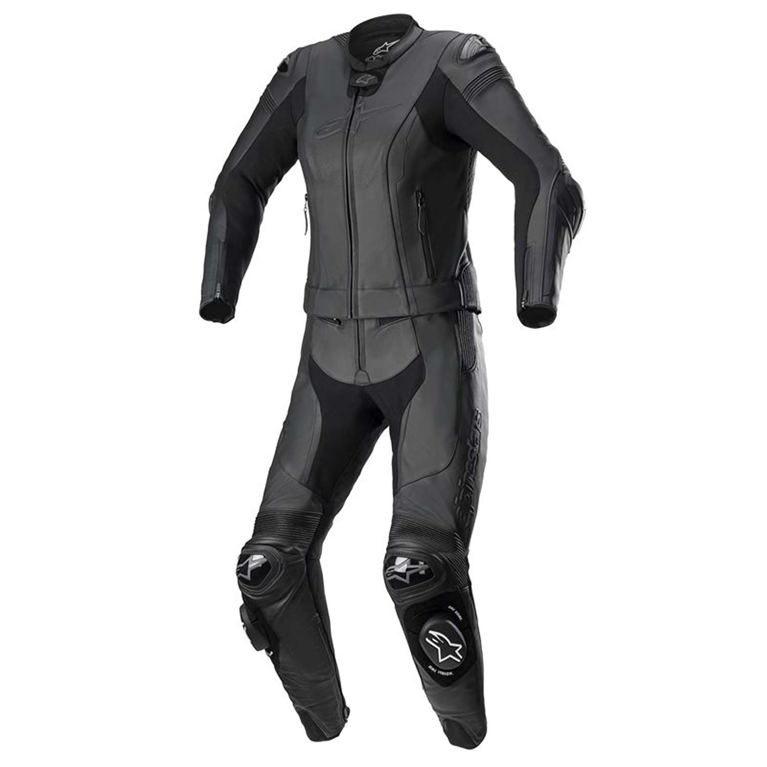 Image of Alpinestars Stella Missile V2 Suit 2Pc Black Black Größe 48