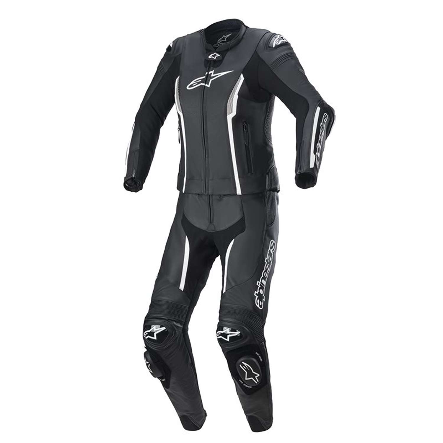 Image of Alpinestars Stella Missile V2 Suit 2Pc Black White Größe 46