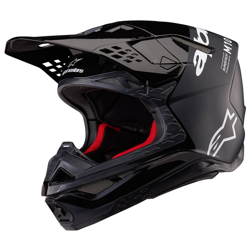 Image of Alpinestars Supertech S-M10 Flood Helmet Ece 2206 Black Dark Gray M&G Size 2XL EN