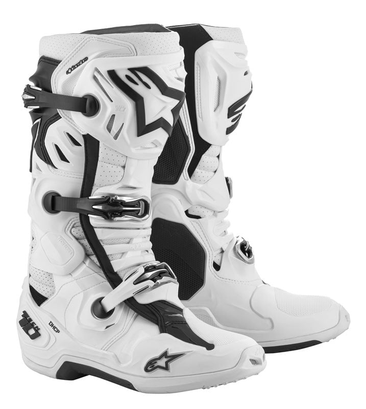 Image of Alpinestars Tech 10 Supervented Blanc Bottes Taille US 9