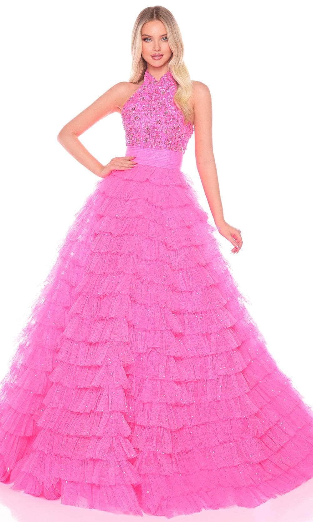 Image of Amarra 88102 - Embellished High Neck Ballgown