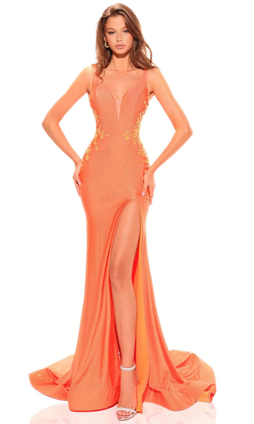 Image of Amarra 88782 - Sequin Trimmed Prom Dress