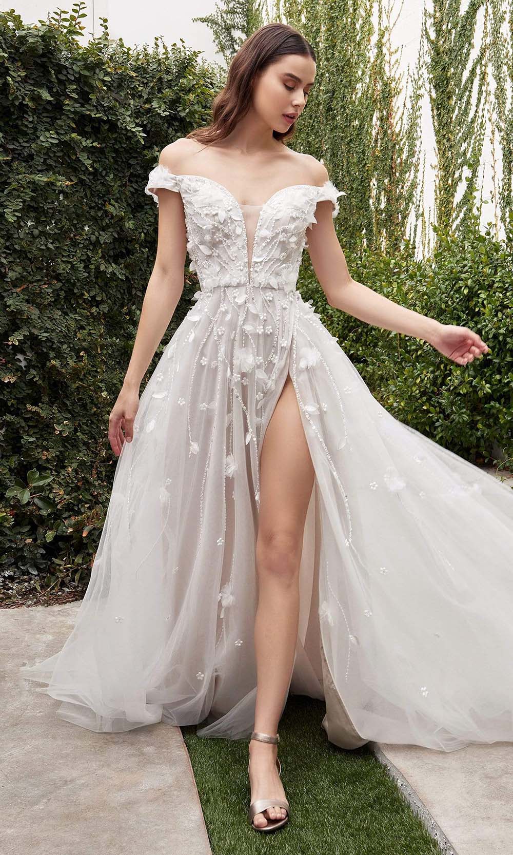 Image of Andrea and Leo - A1038W Blossom Applique Bridal Gown