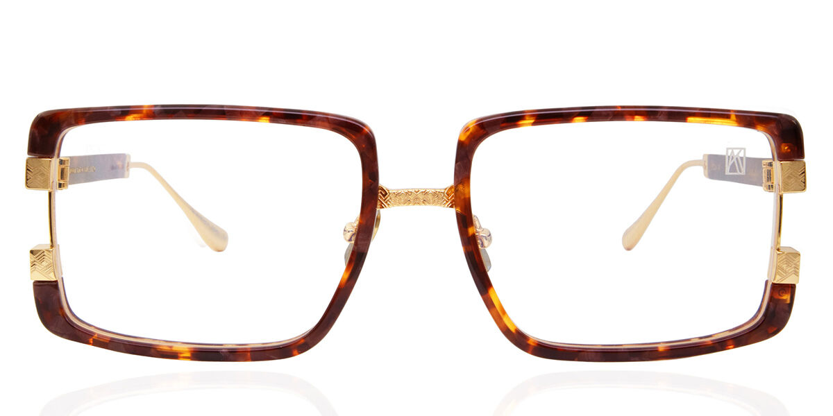 Image of Anna-Karin Karlsson TOO HANDSOME Amber Tortoise Óculos de Grau Tortoiseshell Feminino BRLPT