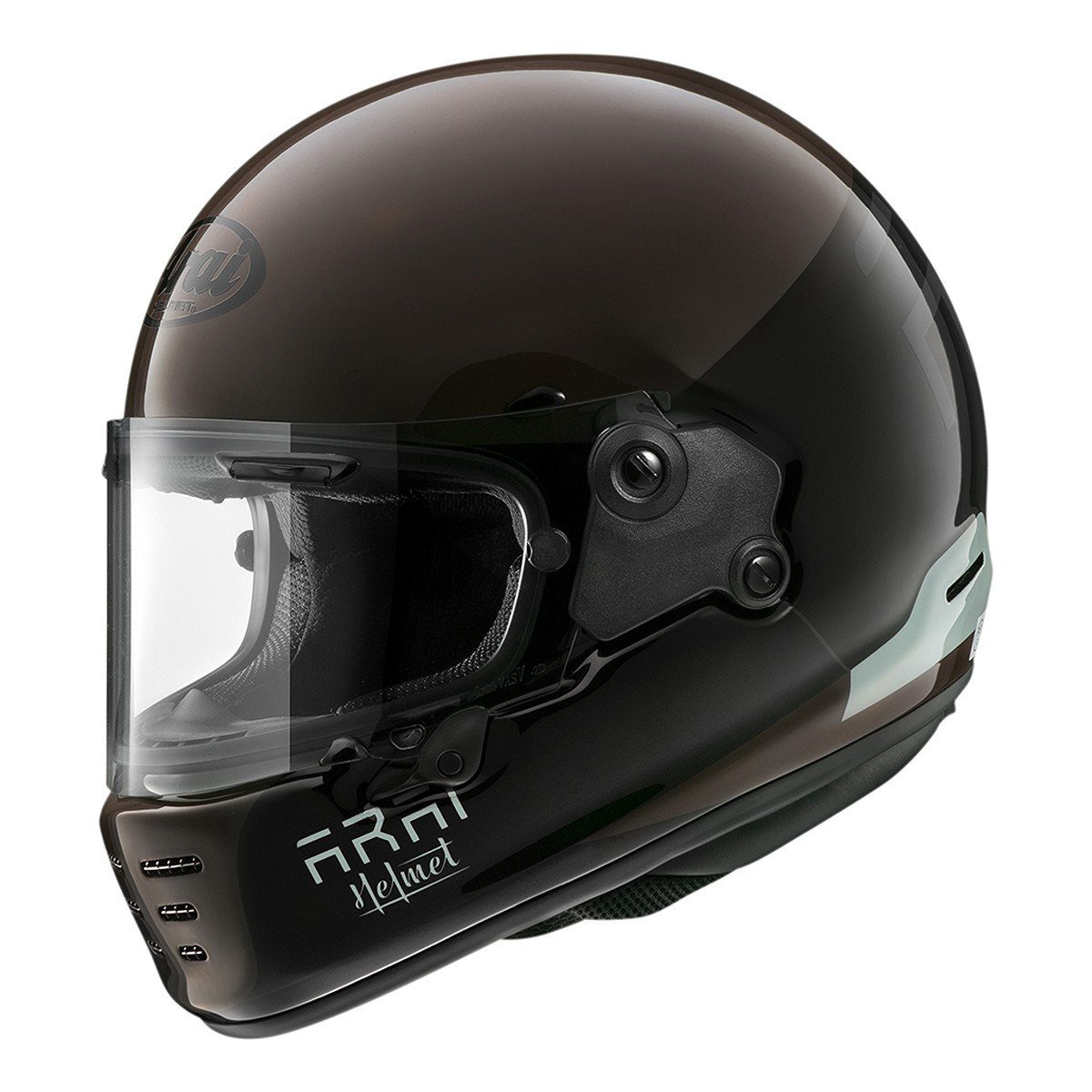 Image of Arai Concept-XE React Brown Full Face Helmet Taille XS