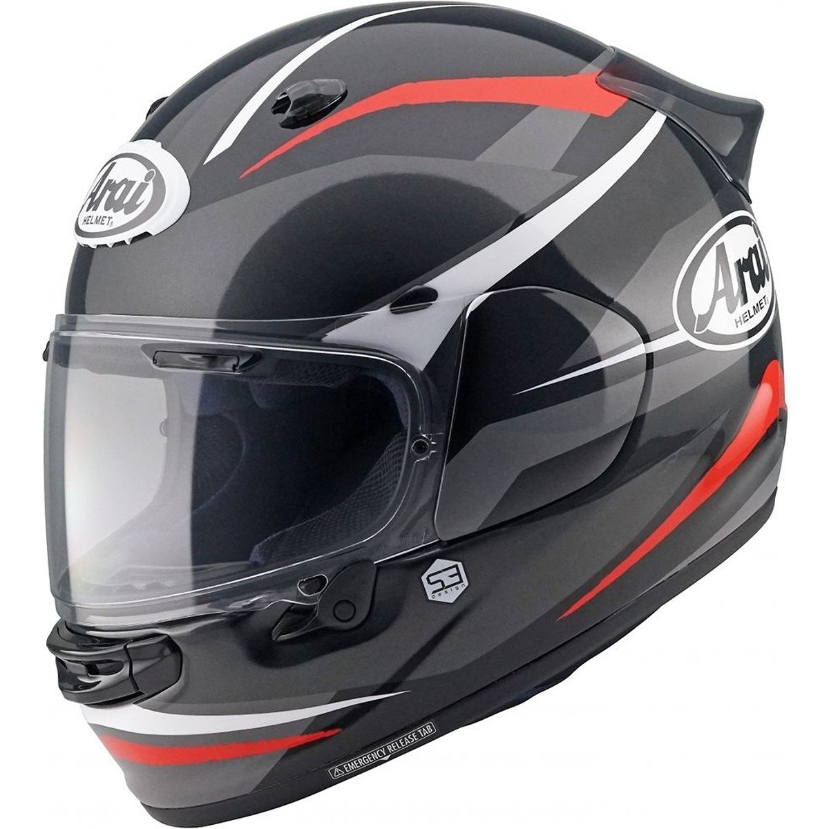 Image of Arai Quantic Ray Black Full Face Helmet Talla L