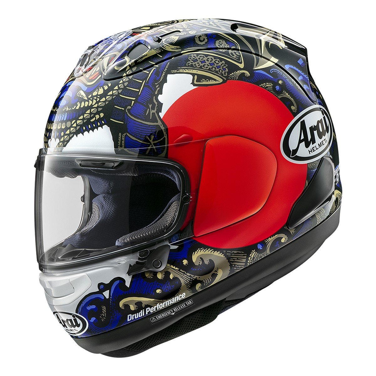 Image of Arai RX-7V EVO Samurai Full Face Helmet Größe XS