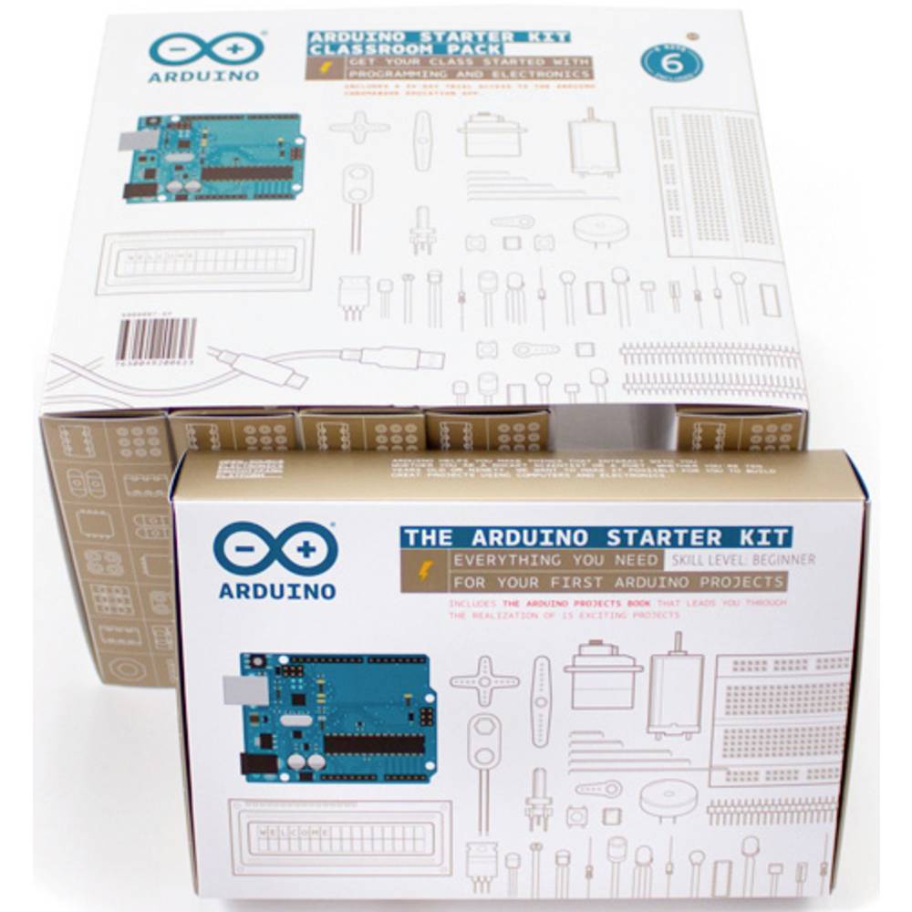 Image of Arduino K000007-6P Kit Classroom Pack ENGLISH Education