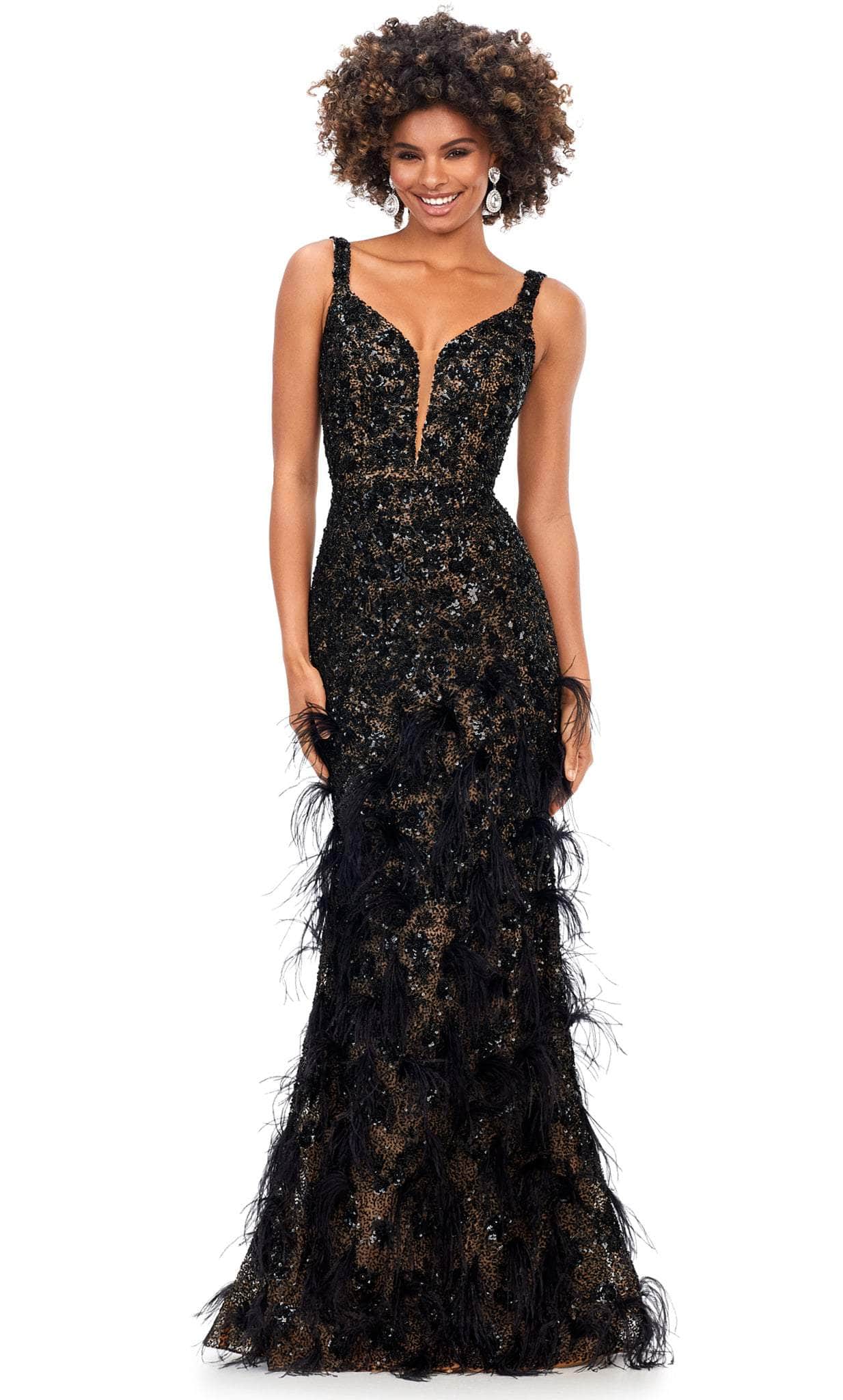Image of Ashley Lauren 11279 - Sleeveless Sequin Prom Gown