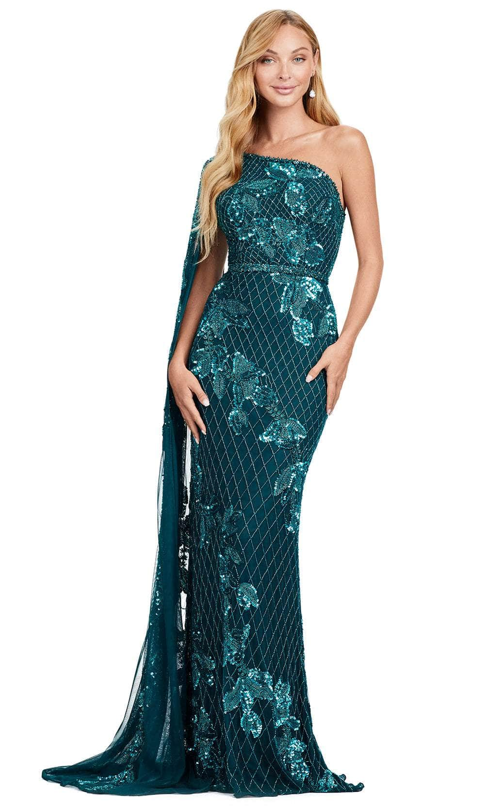 Image of Ashley Lauren 11434 - Fully Beaded Prom Dress