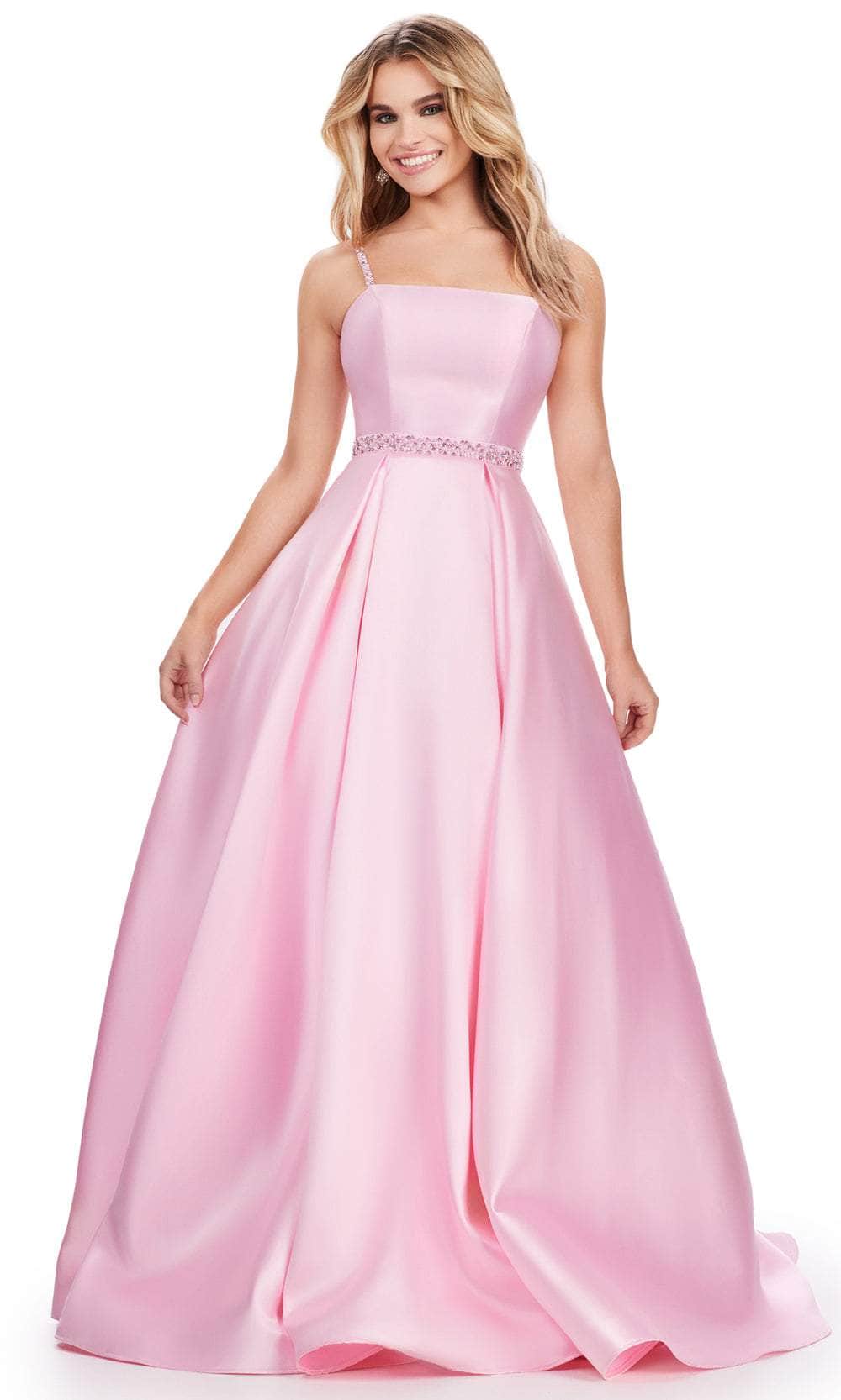 Image of Ashley Lauren 11540 - Satin A-Line Prom Dress