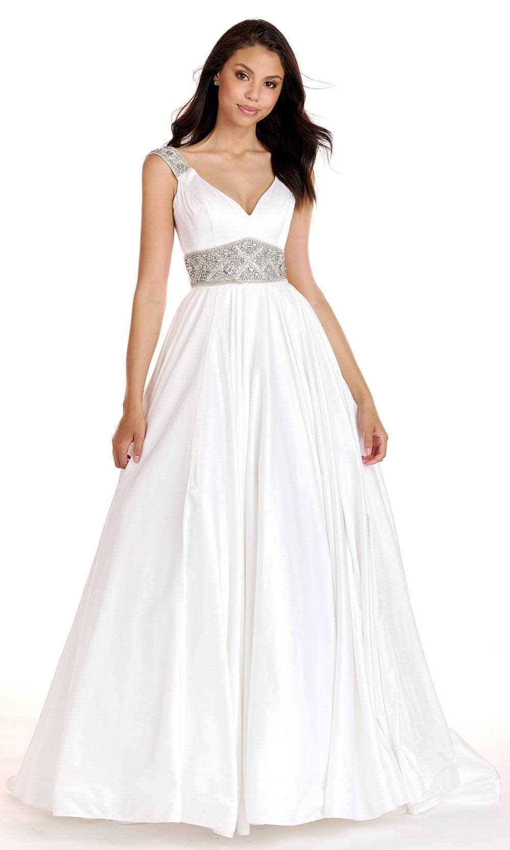 Image of Ava Presley 27796 - Jeweled Waist Prom Dress