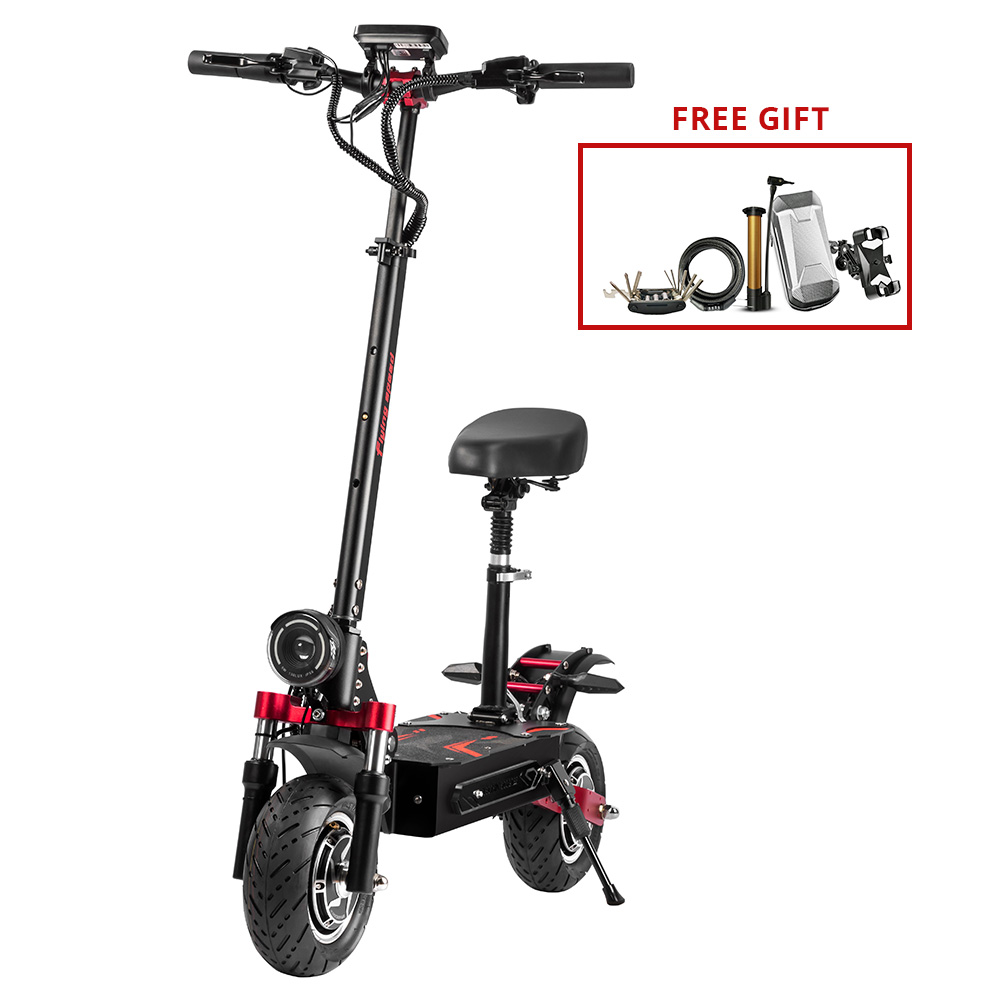 Image of BOYUEDA Q7 Pro Max 1600W*2 52V 28AH Electric Scooter