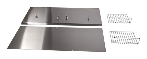 Image of Backguard with Shelf - 36&quot Stainless Steel ID W10285448