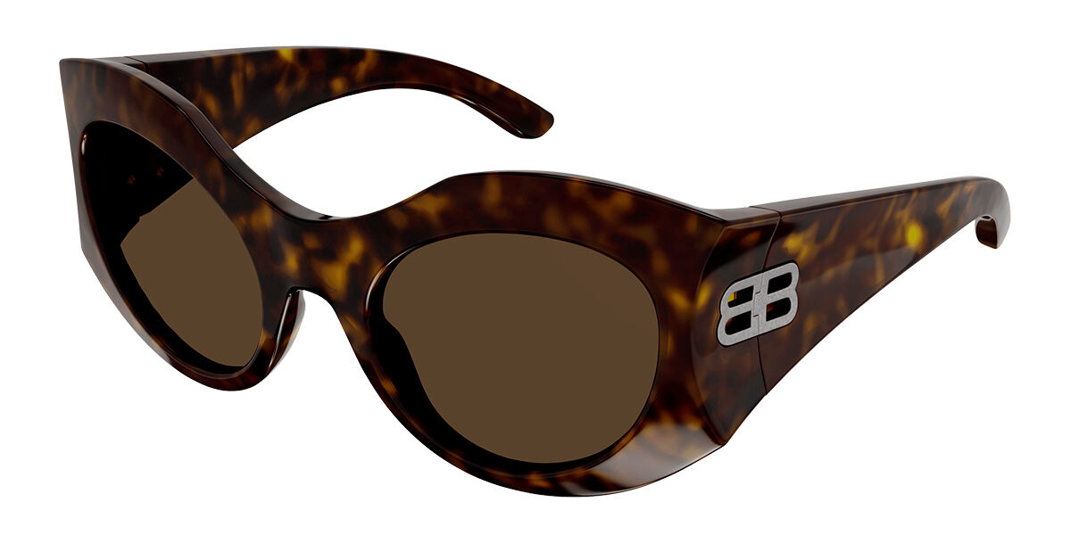 Image of Balenciaga BB0256S 002 Óculos de Sol Tortoiseshell Feminino PRT