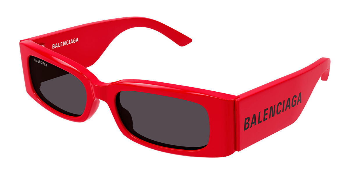 Image of Balenciaga BB0260S Formato Asiático 005 Óculos de Sol Vermelhos Feminino BRLPT