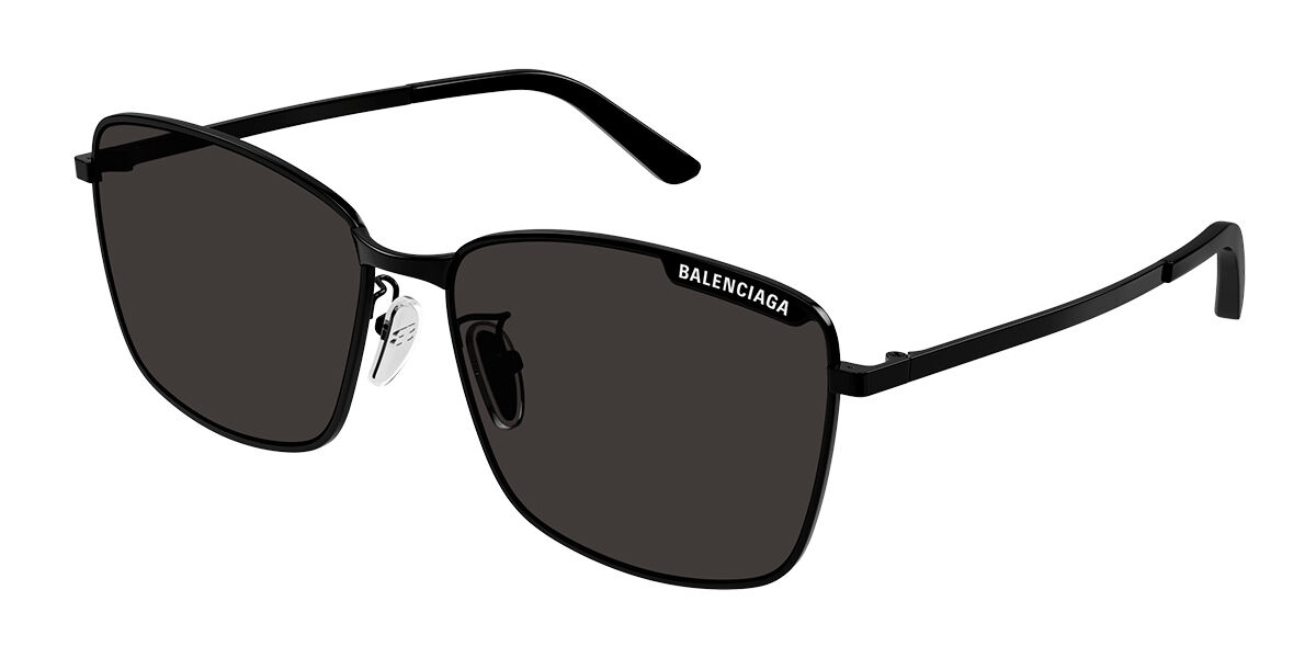 Image of Balenciaga BB0280SA Asian Fit 001 Óculos de Sol Masculino Pretos BRLPT