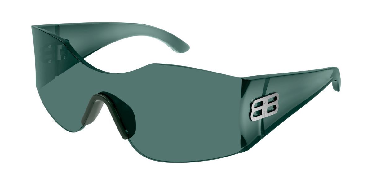 Image of Balenciaga BB0292S 003 Óculos de Sol Verdes Masculino BRLPT