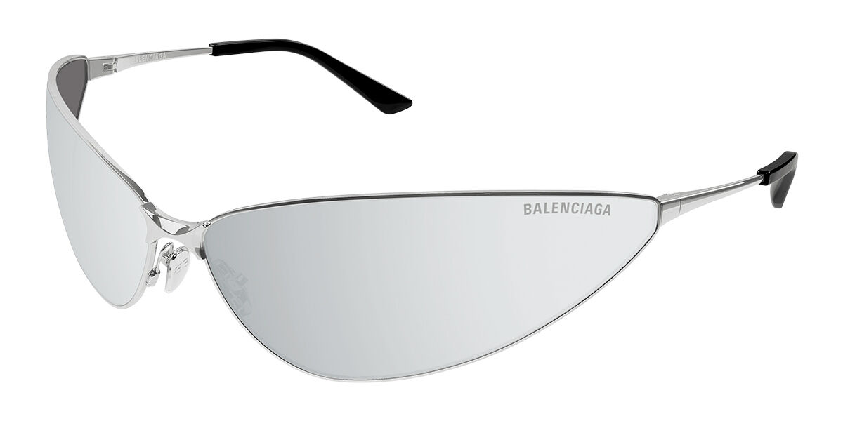 Image of Balenciaga BB0315S 001 Óculos de Sol Masculino Prata BRLPT