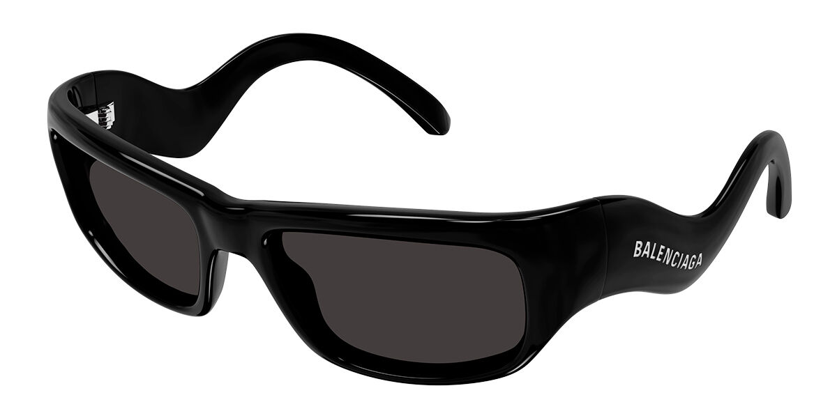 Image of Balenciaga BB0320S 001 58 Lunettes De Soleil Homme Noires FR