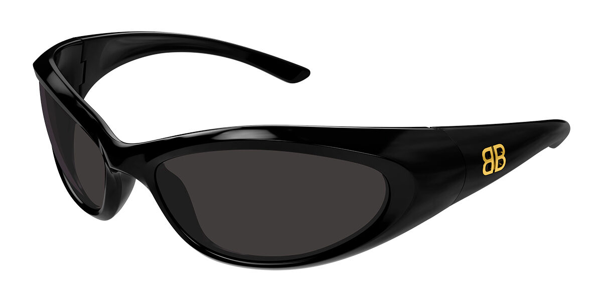 Image of Balenciaga BB0384S 001 70 Lunettes De Soleil Homme Noires FR