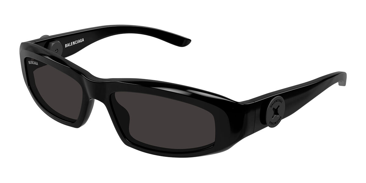 Image of Balenciaga BB0408S 001 55 Lunettes De Soleil Homme Noires FR