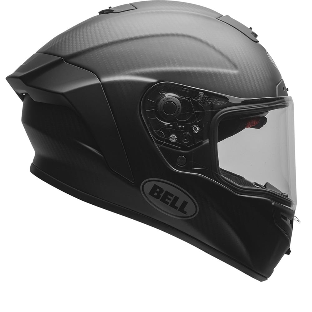 Image of Bell Race Star DLX Flex Solid Matt Schwarz Integralhelm Größe XS