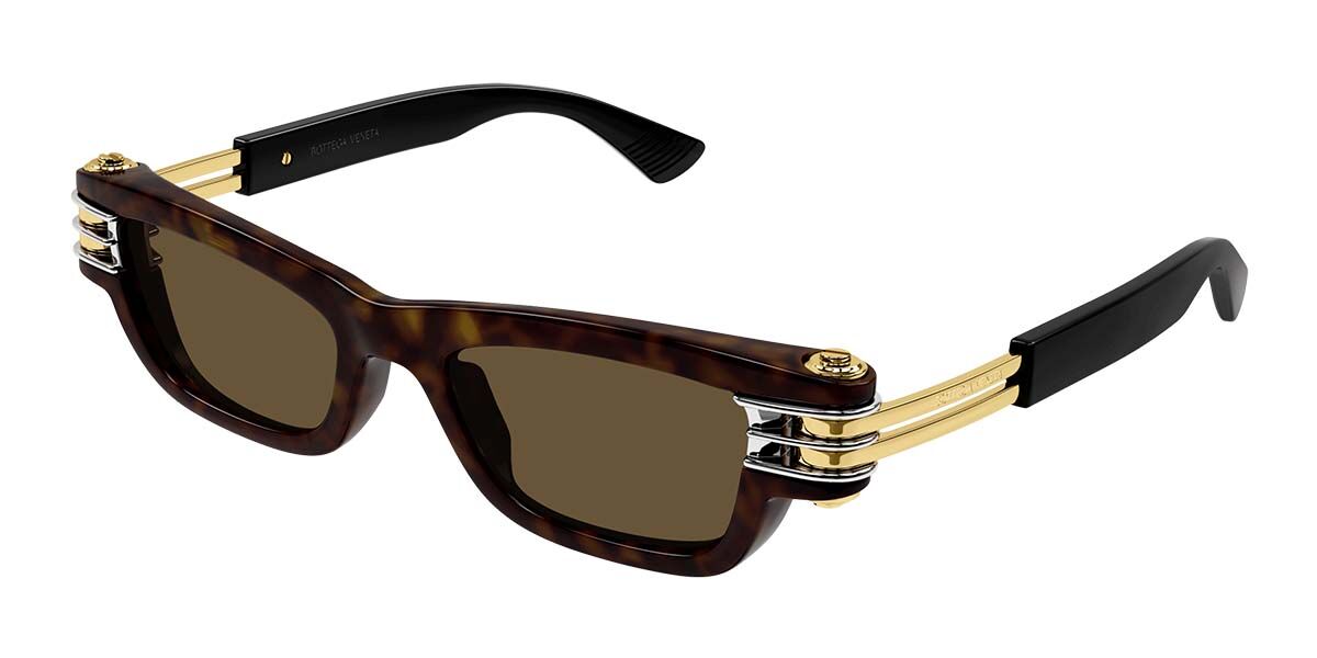 Image of Bottega Veneta BV1308S 002 50 Lunettes De Soleil Homme Tortoiseshell FR