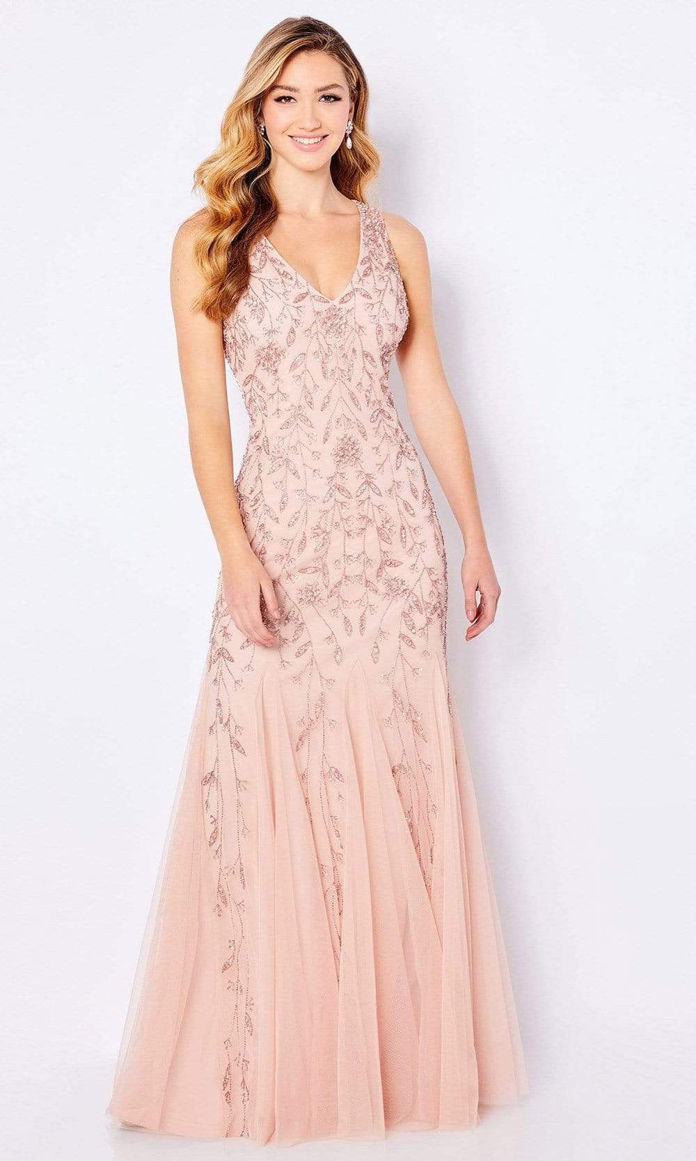 Image of Cameron Blake - 221684 Beaded Evening A-line Gown