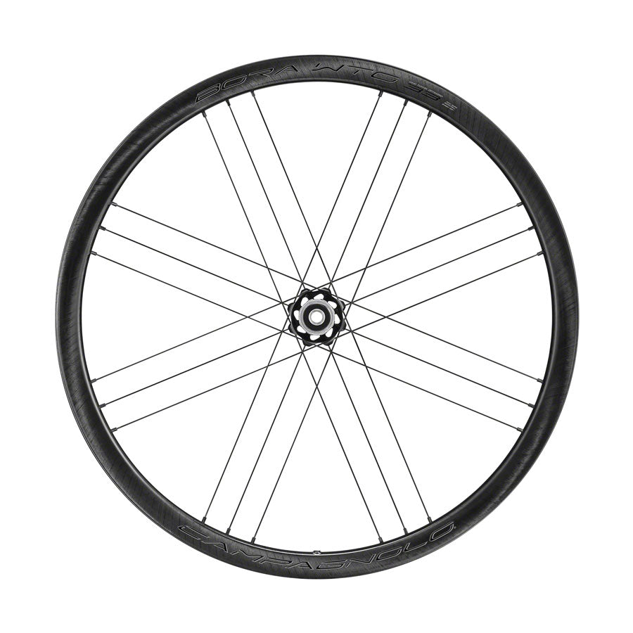 Image of Campagnolo BORA WTO 33 Front Wheel - 700c 12 x 100mm Center-Lock 2-Way Fit Dark Label
