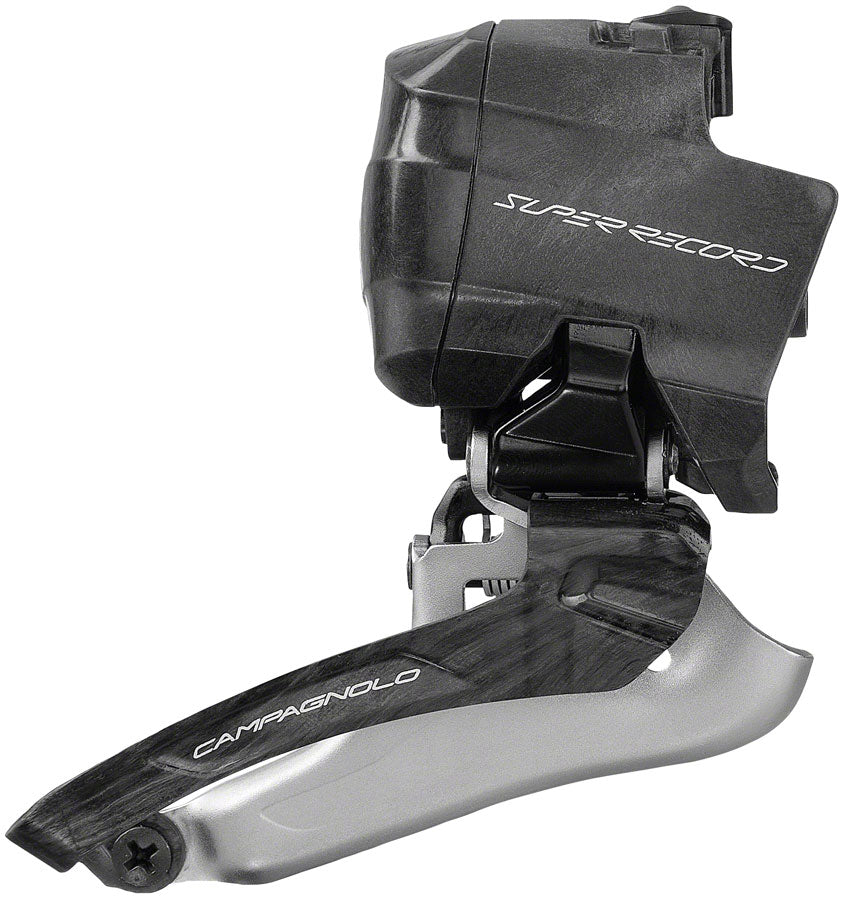 Image of Campagnolo Super Record Wireless Front Derailleur - 12-Speed Braze-On Carbon