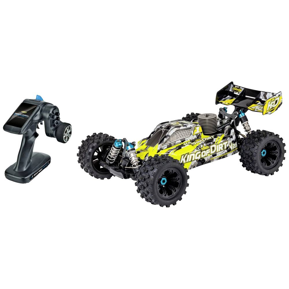 Image of Carson RC Sport King of Dirt Buggy V25 GP 1:8 RC model car Nitro Buggy RtR 24 GHz