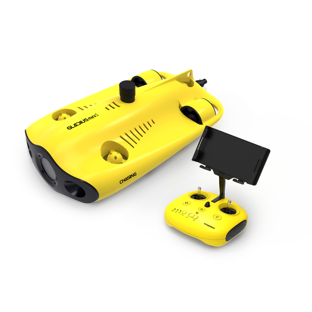 Image of Chasing Gladius Mini S Underwater Drone with 4K UHD EIS F18 Aperture Camera 100m Depth Rating 4h Runtime ROV for Photog