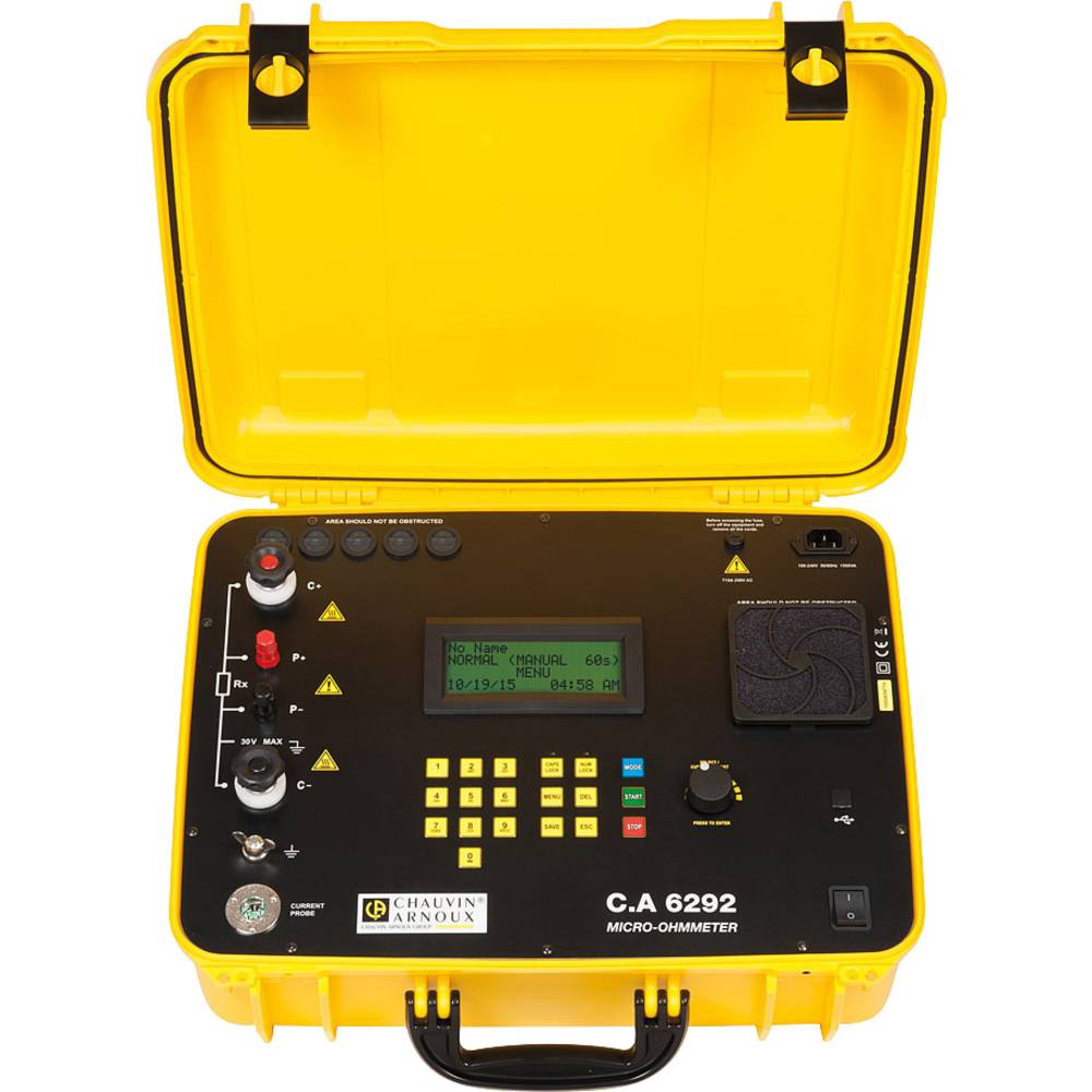 Image of Chauvin Arnoux CA 6292 Micro- Ohmmeter