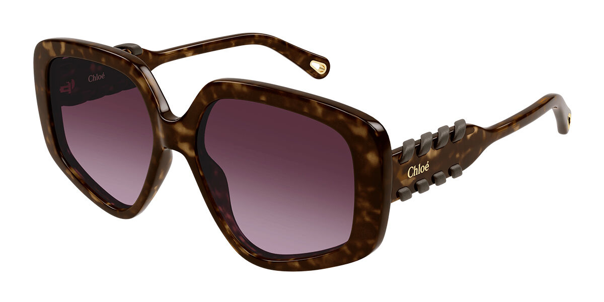 Image of Chloé CH0210S 002 Óculos de Sol Tortoiseshell Feminino PRT