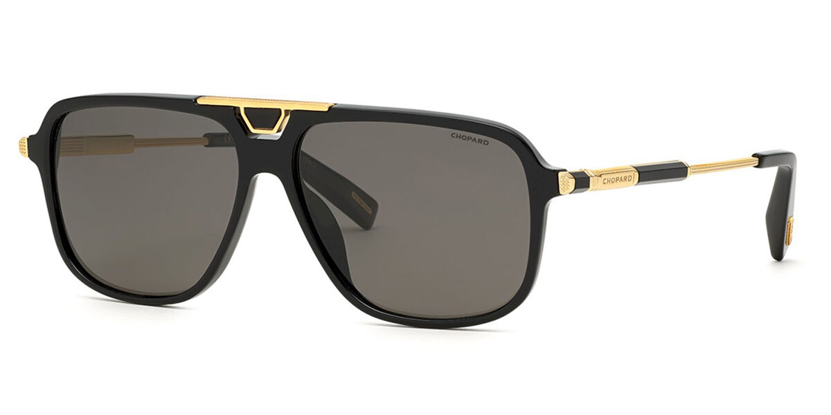 Image of Chopard SCH340 Polarized 700Z 59 Lunettes De Soleil Femme Noires FR