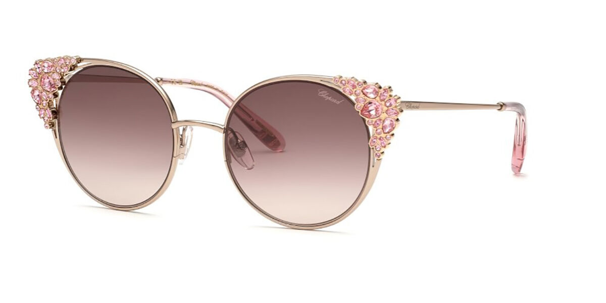 Image of Chopard SCHL06S 0A39 53 Lunettes De Soleil Femme Dorées FR